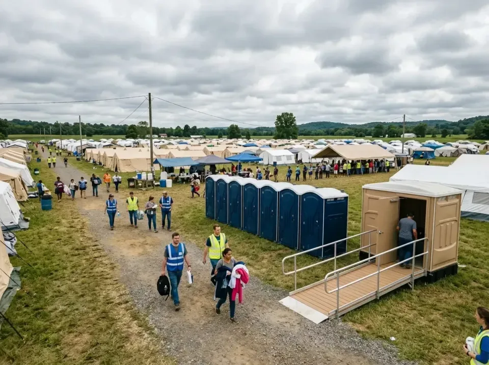 disaster-relief-camp-restrooms-010 — frequently asked questions, Dumpster & Portable Bathrooms Rental in Leesburg, VA